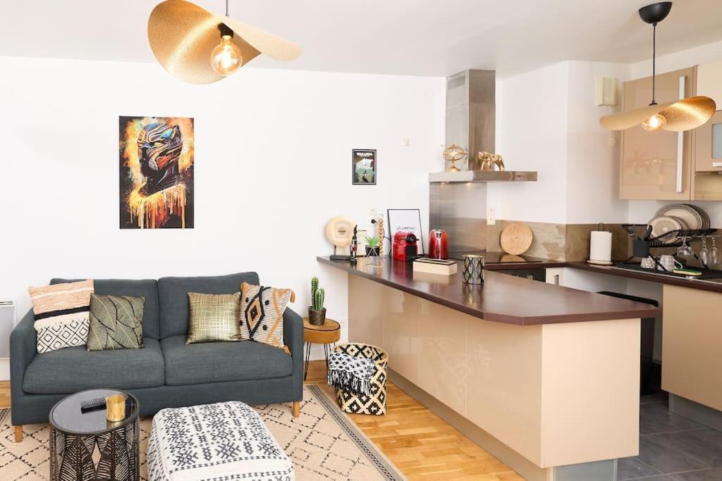 Appartement Wakandais-Proche Disney, Parking & Wifi Μοντεβρέν Εξωτερικό φωτογραφία